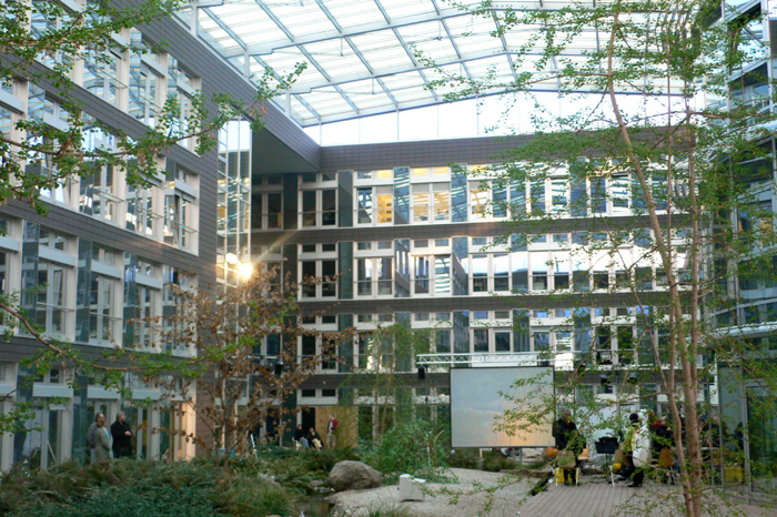 Japanese Garden inside the TBA-Building